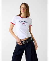 Guess - Slim World Cup Fit T-Shirt - Lyst
