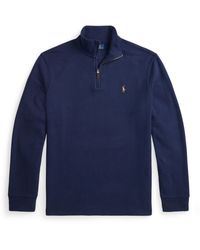 Polo Ralph Lauren - Estate Fleece Quarter Zip Sweater - Lyst
