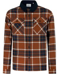 Firetrap - Borg Check Overshirt - Lyst