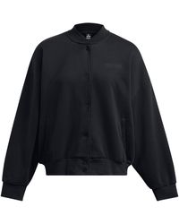 Under Armour - Lightweight Varsity Bomber Jacket - Lyst