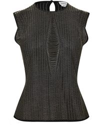 McQueen - Armour Stitch T-Shirt - Lyst