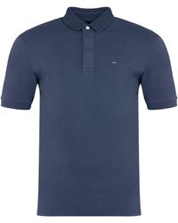 Eden Park - Plain Dark Jersey Polo Shirt - Lyst