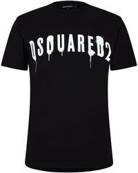 DSquared² - Spray Logo T Shirt - Lyst