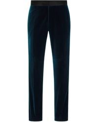 BOSS - Genius Tux Cotton Slim Fit Suit Trousers - Lyst