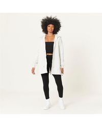 Be You - Waisted Two End Zip Through Hoodie - Lyst