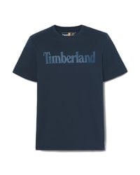 Timberland - Northwood Wordmark Logo Cotton Short-Sleeve T-Shirt - Lyst
