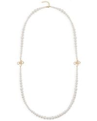 Agent Provocateur - Barb Long Pearl Necklace - Lyst
