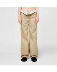 Palm Angels - Reversed Waistband Chino Pants - Lyst