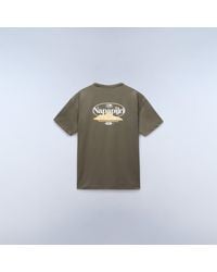 Napapijri - Graphic T-Shirt - Lyst