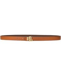 Ralph Lauren - Reversible Leather Belt - Lyst
