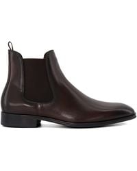 Dune - 'mandatory' Leather Chelsea Boots - Lyst