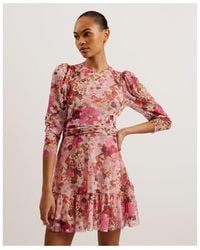 Ted Baker - Ted Mildrd Dress Ld42 - Lyst