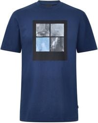 BOSS - Cover Graphic Cotton Crew-Neck Short-Sleeve T-Shirt - Lyst