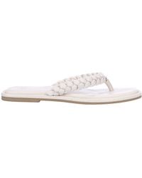Dune - Loxx Plait Toe Post Sandals - Lyst
