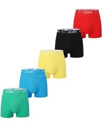 Lee Cooper - Essential Boxer Trunk 5-Pack - Lyst
