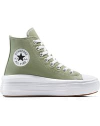 Converse - Chuck Taylor All Star Mov Canvas High-Top Trainers - Lyst