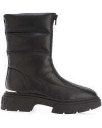 DKNY - Fiza Zip Up Winter Boots Size 4 - Lyst