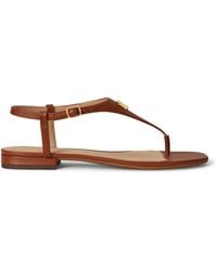 Ralph Lauren - Flat Sandals - Lyst