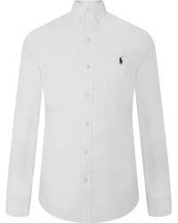 Polo Ralph Lauren - Slim Fit Poplin Long-Sleeve Shirt - Lyst