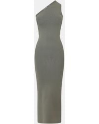 Jack Wills - Knitted Asymmetric Cut Out Midi Dress - Lyst