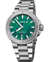 Oris - Aquis Date Bracelet Watch - Lyst