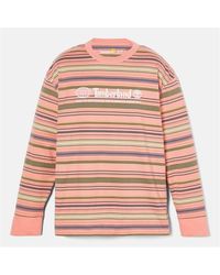 Timberland - Long Sleeve Striped Tee - Lyst