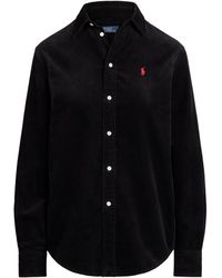 Polo Ralph Lauren - Cord Long-Sleeve Plain Shirt - Lyst