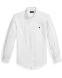 Polo Ralph Lauren - Linen Long Sleeve Shirt - Lyst