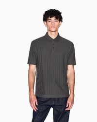ARMANI EXCHANGE - Short-Sleeve Polo Shirt - Lyst