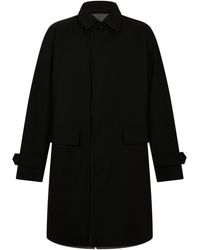BOSS - P Jared Rvs Overcoat - Lyst