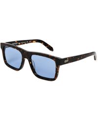 Off-White c/o Virgil Abloh - Galena Round Acetate Sunglasses - Lyst