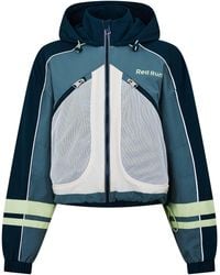 Red Run - Skyline Nylon Track Jacket - Lyst