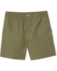 Lacoste - Relaxed Fit Poplin Shorts - Lyst