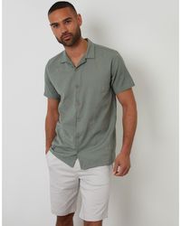 Threadbare - Short-Sleeve Bowling Shirt - Lyst