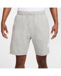 Nike - Club Alum Jersey Jogger Shorts - Lyst