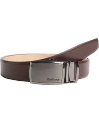 Barbour - B.Li Kyle Leather Bl Sn64 - Lyst