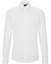 BOSS - P Hank Kent Long Sleeve Oxford Shirt - Lyst