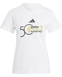 adidas - Ber24 Logo Short Sleeve Performance Running Top - Lyst