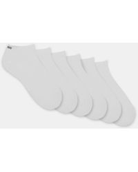 HUGO - Cotton Blend 6-Pack Trainer Socks - Lyst
