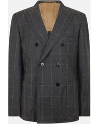 BOSS - Heston Pcs Double Breasted Suit - Lyst