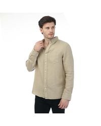 GANT - Regular Ut Garment Dyed Linen Shirt - Lyst