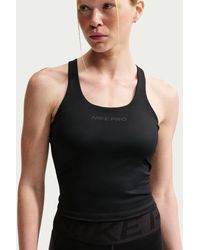 Nike - Pro Sculpt Medium-Support Padded Sports Bra Tank Top - Lyst
