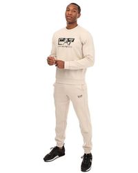 EA7 - Visibility Crew Neck Tracksuit - Lyst