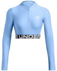 Under Armour - Heatgear Long-Sleeve Performance Gym Top - Lyst
