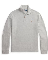 Polo Ralph Lauren - Estate Fleece Quarter Zip Sweater - Lyst