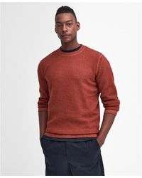 Barbour - Aston Crew Neck Jumper - Lyst