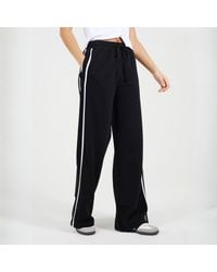 Brave Soul - Bs Wide Leg Jogger With Side Stripe Detail - Lyst