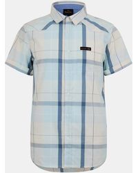 Bench - Short-Sleeve Patterned Shirt - Lyst