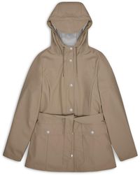 Rains - Curve Waterproof Jacket - Lyst