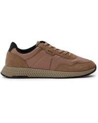 BOSS - Titanium Runners Low-Top Trainers - Lyst
